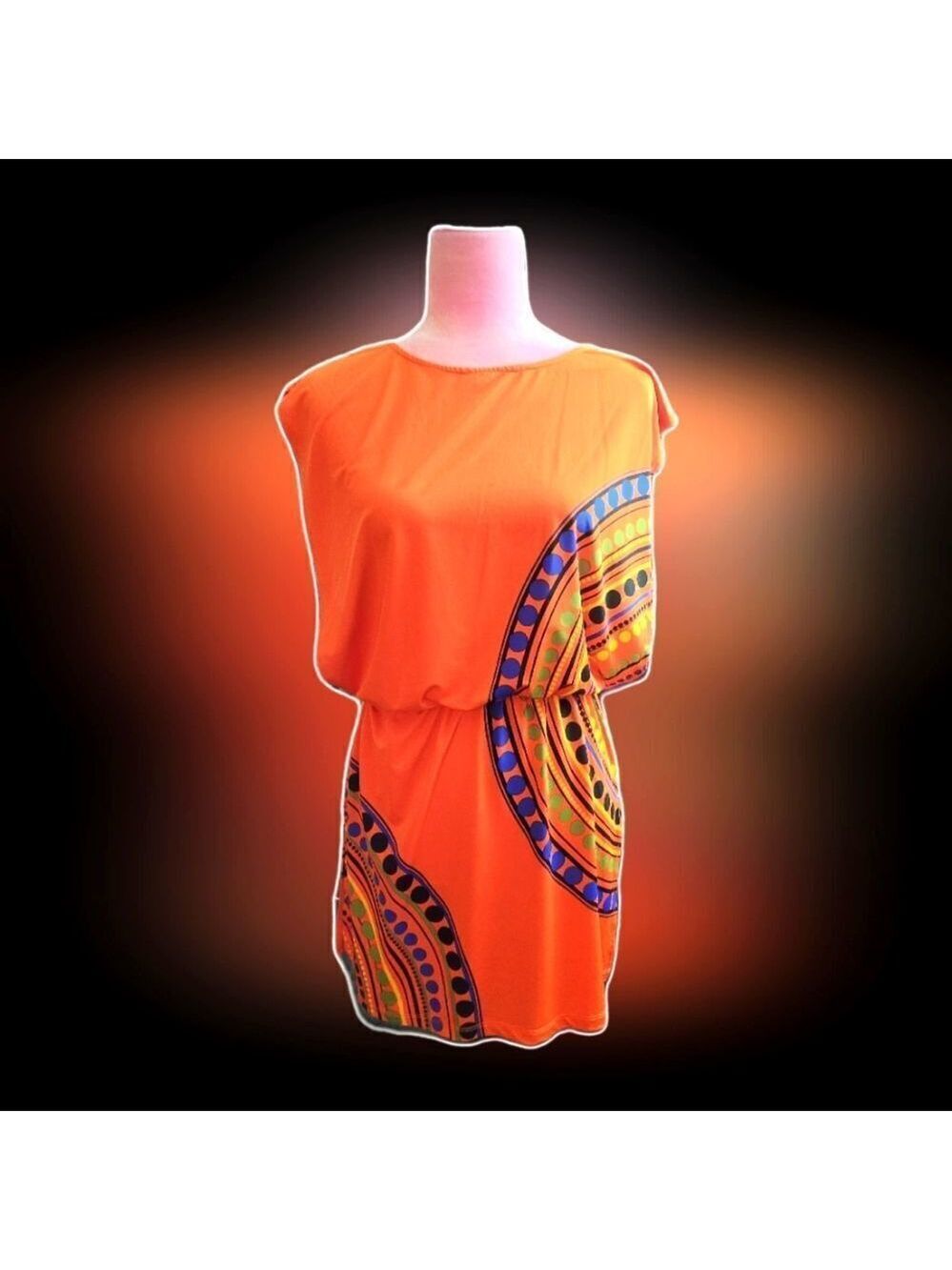 VENUS Midi Tribal Print Dress Sz XS